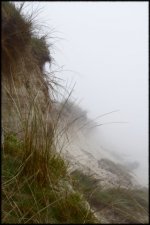 Dune de Keremma dans le brouillard