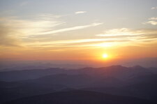Lever de soleil sur la Drôme Provençale