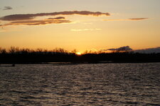 Coucher de soleil sur la camargue