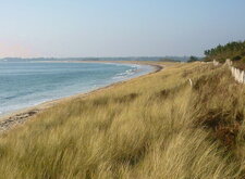 Flèche dunaire de la Mer Blanche vue d