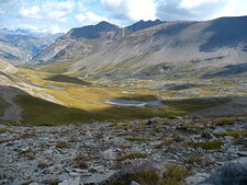En haut du Col de Gialorgues - alt. 2519m.
