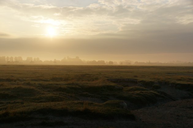 Levée de soleil sur la Baie de Somme