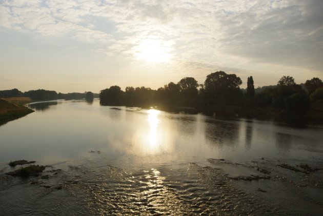 Lever du jour sur la Loire